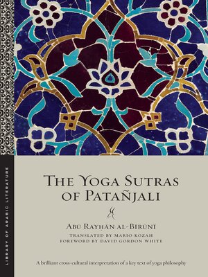 cover image of The Yoga Sutras of Patañjali